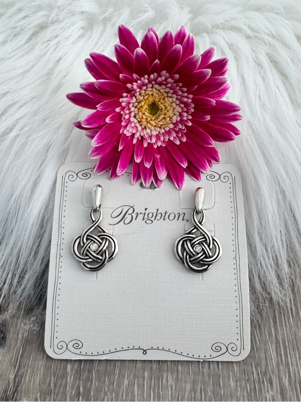 💕💞 BRIGHTON Interlok Petite Post Drop Earrings